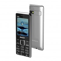 Купить Мобильный телефон Maxvi X650 Silver