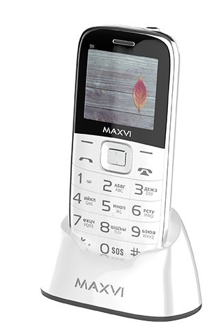 Купить Мобильный телефон Maxvi B6 White