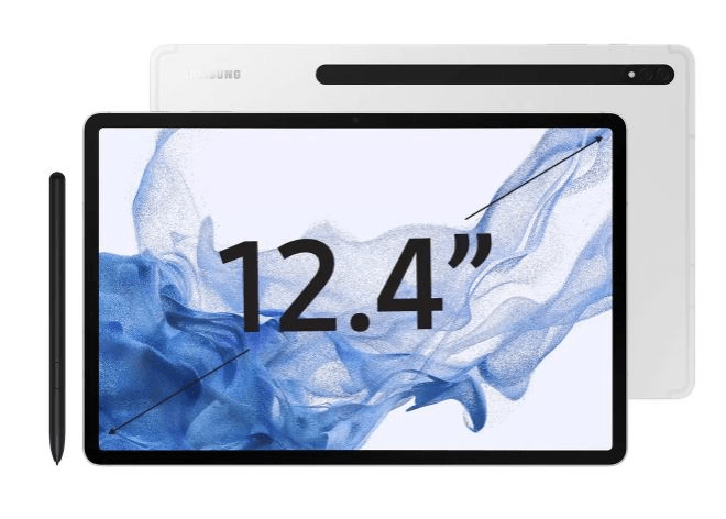 Купить Планшет Samsung Galaxy Tab S8+ 12,4 128GB WiFi + 5G Silver