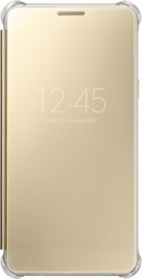 Купить Чехол Samsung EF-ZA510CFEGRU Clear View Cover для Galaxy A5 2016 золотой
