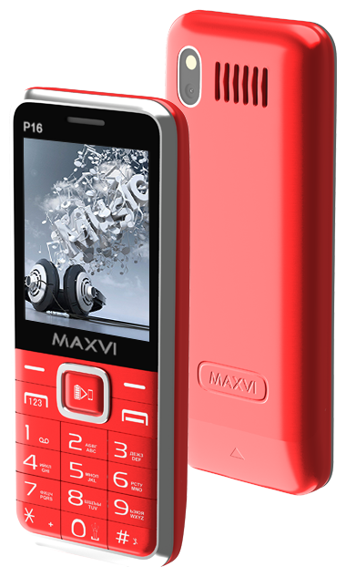 Купить Мобильный телефон Maxvi P16 Red