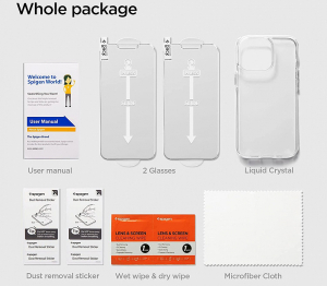 Купить Чехол Spigen Crystal Pack (ACS03637) для iPhone 13 Pro (Crystal Clear)