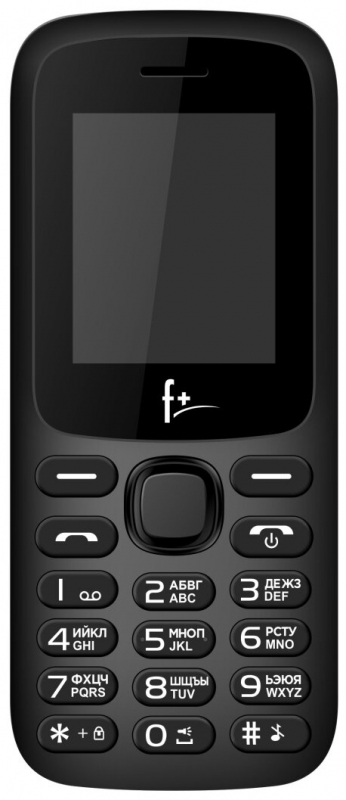 Телефон F+ F197, черный
