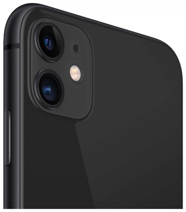 Купить Смартфон Apple iPhone 11 128GB чёрный (MWM02RU/A)