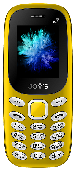 Купить Мобильный телефон Телефон JOY'S S7 Yellow