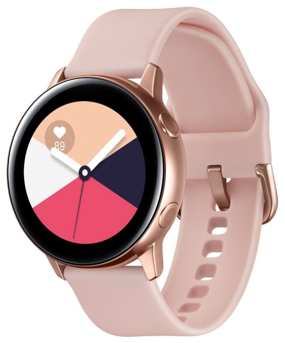 Купить Часы Samsung Galaxy Watch Active 39.5мм розовое золото (SM-R500NZDASER)