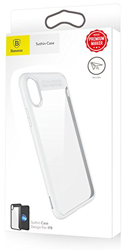 Купить Чехол Baseus Suthin (ARAPIPHX-SB02) для Apple iPhone X (White) 945908
