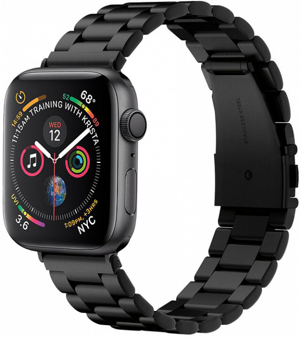 Купить Ремешок Spigen Modern Fit black - Apple Watch 44/42mm