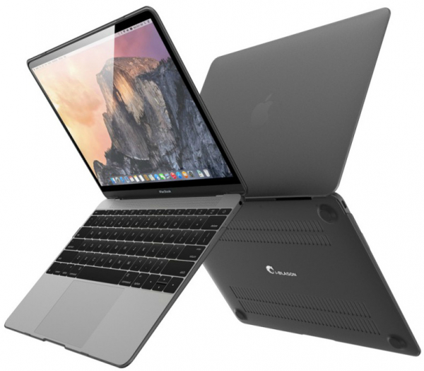 Купить Чехол-накладка i-Blason для Macbook 12'' (Matte Black) 1179782