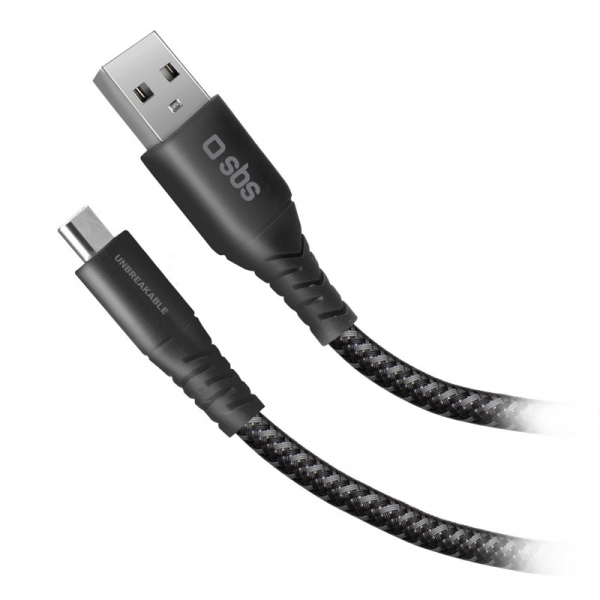 Купить Зарядный кабель USB-Type C, из арамидного волокна, 1 м black