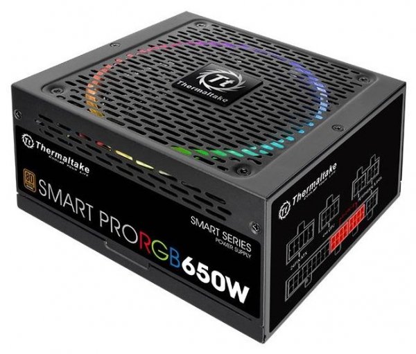 Купить Блок питания Thermaltake 650W Smart Pro RGB Bronze PS-SPR-0650FPCBEU-R