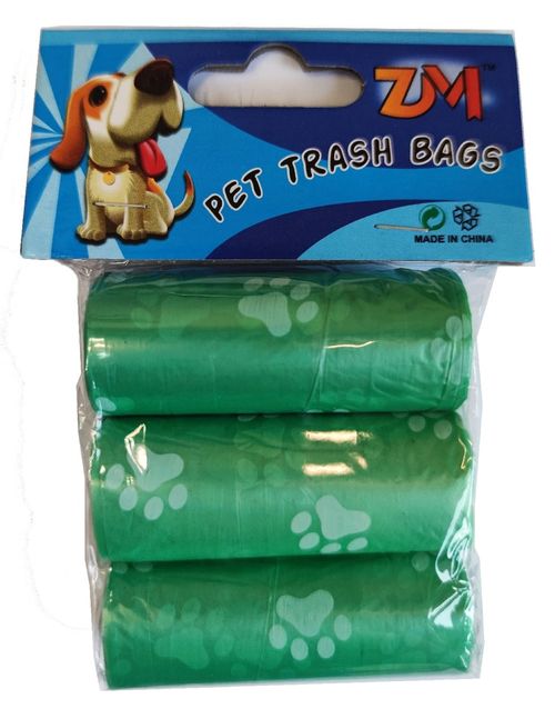 Купить Гигиенические пакеты для собак,подвес (зеленый) Petsy