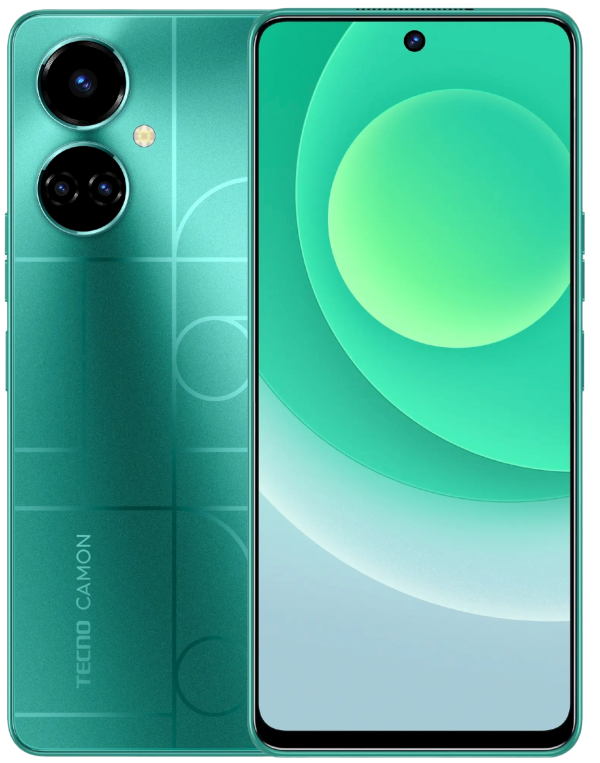 Купить Смартфон TECNO CAMON 19 6/128 ГБ Memphis Green