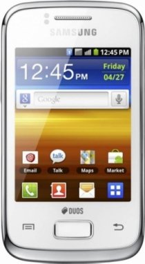 Купить Мобильный телефон Samsung Galaxy Y Duos S6102 White