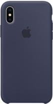Купить Чехол Apple MQT32ZM/A iPhone X клип-кейс темно-синий