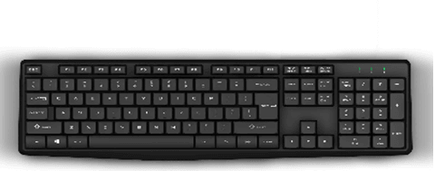 Купить Беспроводная клавиатура AlterAcs K001-ORE Black