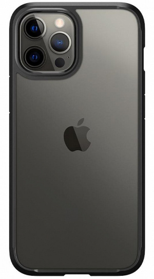 Купить Чехол Spigen Ultra Hybrid (ACS01619) для iPhone 12 Pro Max (Black)