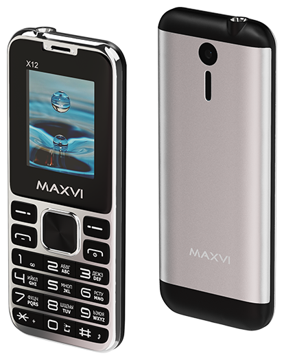 Купить Мобильный телефон Maxvi X12 Metallic Silver
