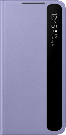 Купить Чехол-книжка Samsung EF-ZG996CVEGRU Smart Clear View Cover для Galaxy S21+, фиолетовый (EF-ZG996CVEGRU)