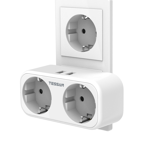 Купить Сетевой фильтр TESSAN TS-321-DE White