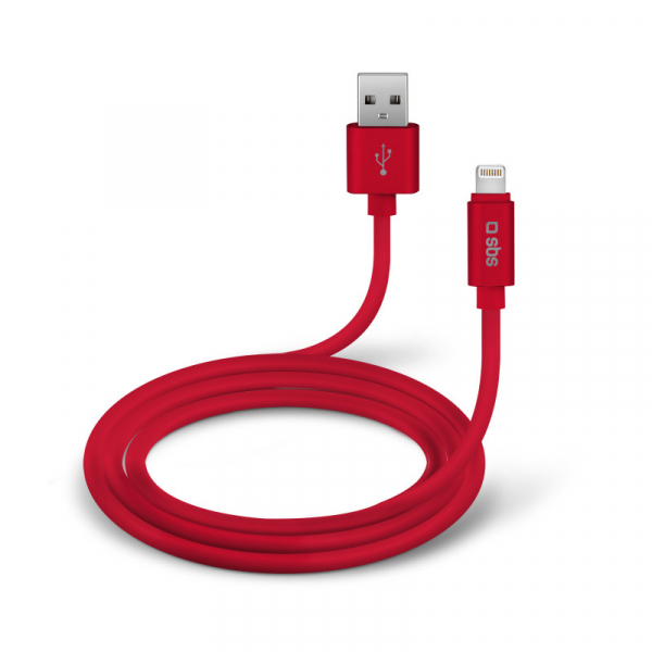 Купить Зарядный кабель Ligthning to USB, polo series, 1м red