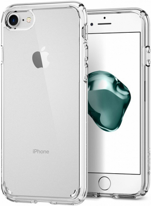 Купить Чехол Spigen Ultra Hybrid 2 (042CS20927) для iPhone 7/SE (2020) (Crystal Clear) 898646