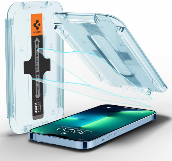 Купить Защитное стекло Spigen Glas.tR EZ Fit Slim 2 Pack (AGL03375) для iPhone 13 Pro Max (Clear)
