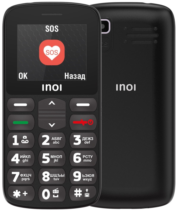 Купить Телефон INOI 107B, черный