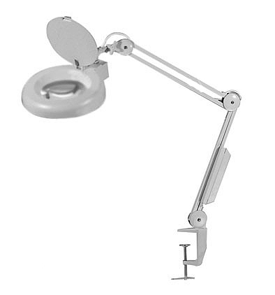Купить Лупа-лампа настольная Veber 3D, 1,75x, 120 мм, с подсветкой (8608D)