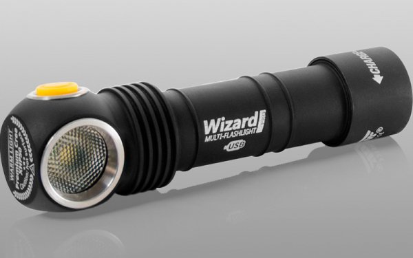 Купить Фонарь Armytek Wizard Pro v3 Magnet USB+18650 (теплый свет)