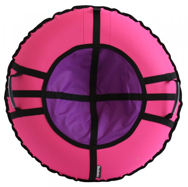 Тюбинг Hubster Ринг Хайп розовый-фиолетовый 90см
