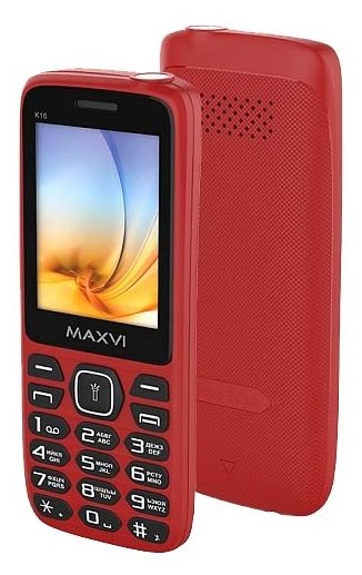 Купить Мобильный телефон Maxvi K16 red