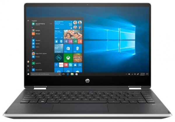 Купить Ноутбук HP Pavilion 14x360 14-dh1007ur 14.0" FullHD Touch/Intel Core i5 10210U/8Gb/256Gb SSD/Win10 Silver (104A4EA)