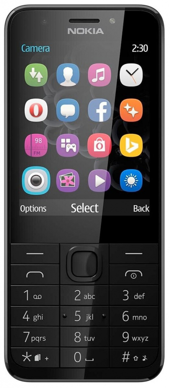 Купить Мобильный телефон Телефон Nokia 230 Dual Sim Black Silver