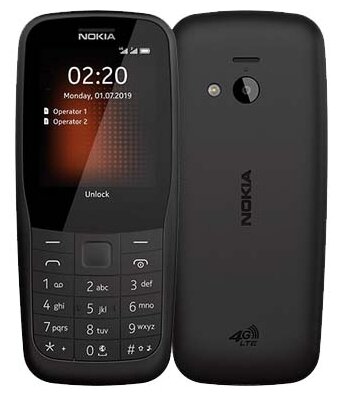 Купить Мобильный телефон Телефон Nokia 220 4G Dual sim Black