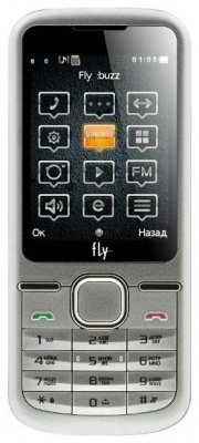 Купить Мобильный телефон Fly DS123 Silver Black
