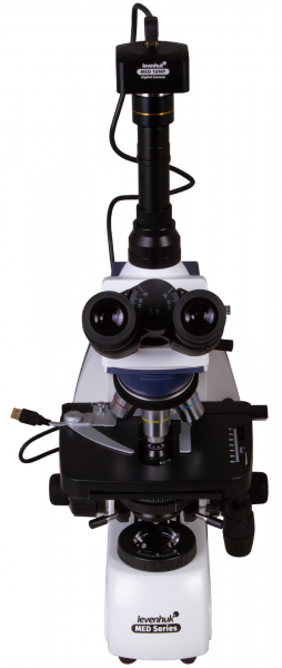 Купить Микроскоп цифровой Levenhuk MED D30T, тринокулярный