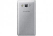 Купить Чехол Samsung EF-CA500BSEGRU S View для Galaxy A5 серебристый