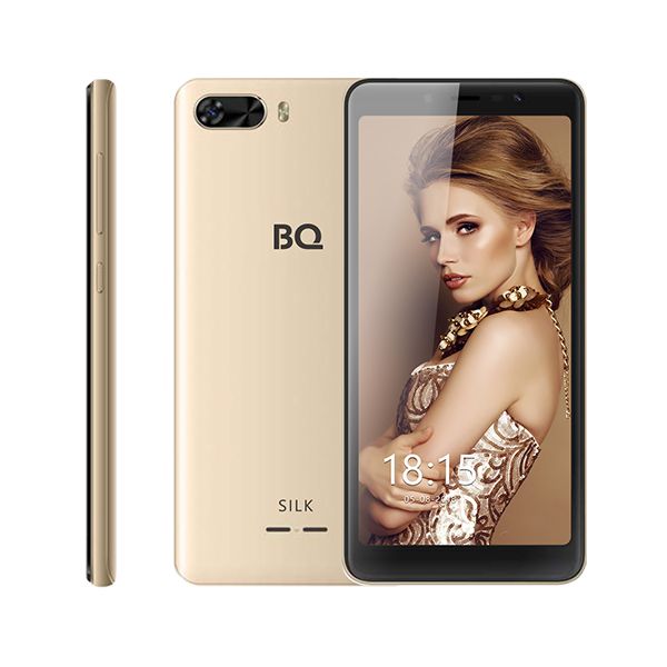 Купить Смартфон BQ 5520L Silk Gold