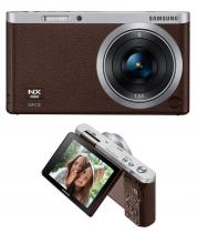 Купить Цифровая фотокамера Samsung NX Mini Kit (9mm) Brown