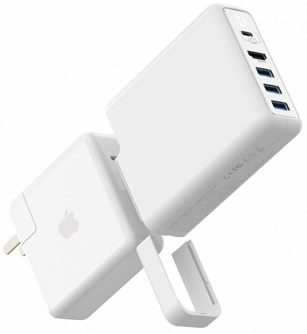 Купить Переходник DockCase P1 HD (Support 4K HDMI & Data Transfer) Adapter for 15'' MacBook Pro 87W Charger