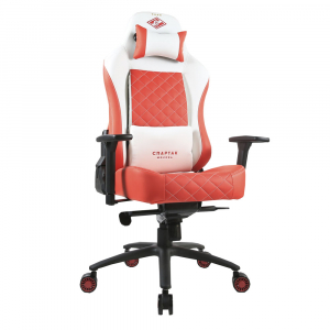 Купить Кресло компьютерное игровое ZONE 51 СПАРТАК ЛЕГЕНДА, White-Red