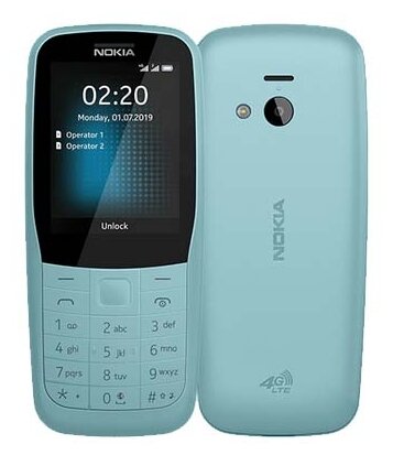 Купить Мобильный телефон Телефон Nokia 220 4G Dual sim Blue