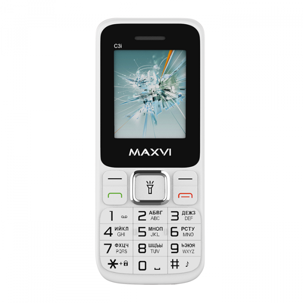 Купить Телефон MAXVI C3i white