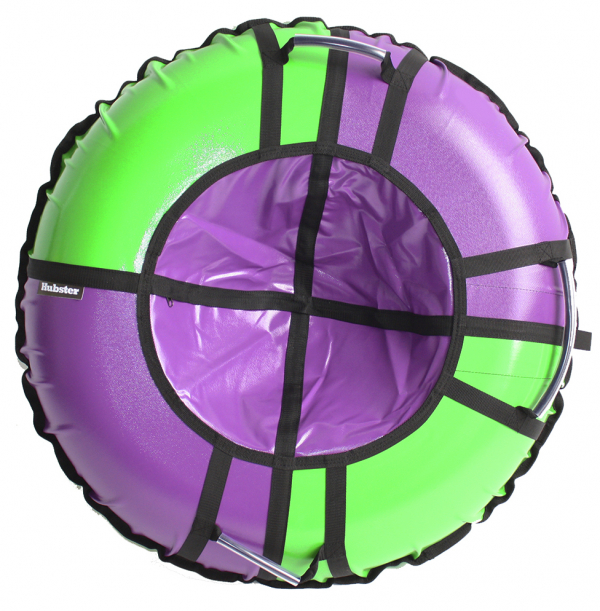 Купить Тюбинг Hubster Sport Pro фиолетовый-зеленый 80см