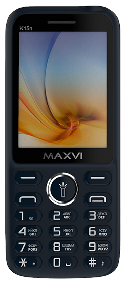 Купить Мобильный телефон Maxvi K15n Blue