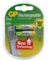 Купить Батарейки и аккумуляторы Аккумулятор GP AAA 650mAh 2в1