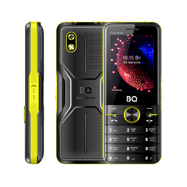 Купить Мобильный телефон BQ 2842 Disco Boom Black+Yellow