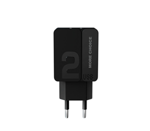 Купить СЗУ 2USB 2.4A для Lightning 8-pin More choice NC46i 1м (Black Black)