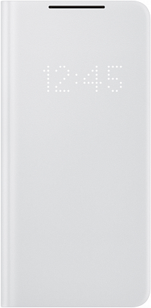Купить Чехол-книжка Samsung EF-NG996PJEGRU Smart LED View Cover для Galaxy S21+, светло-серый (EF-NG996PJEGRU)